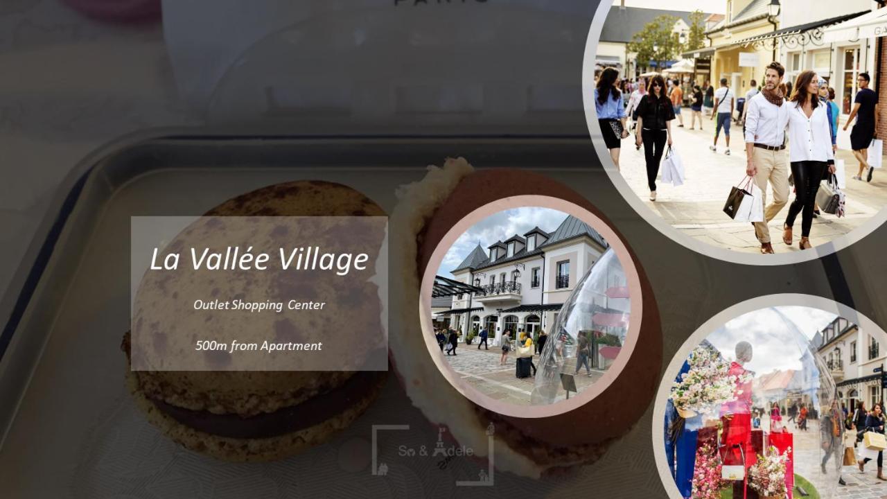 Studio Zen - Shopping Center And Train Station 500M - Disneyland Paris 5Min Montevrain Luaran gambar