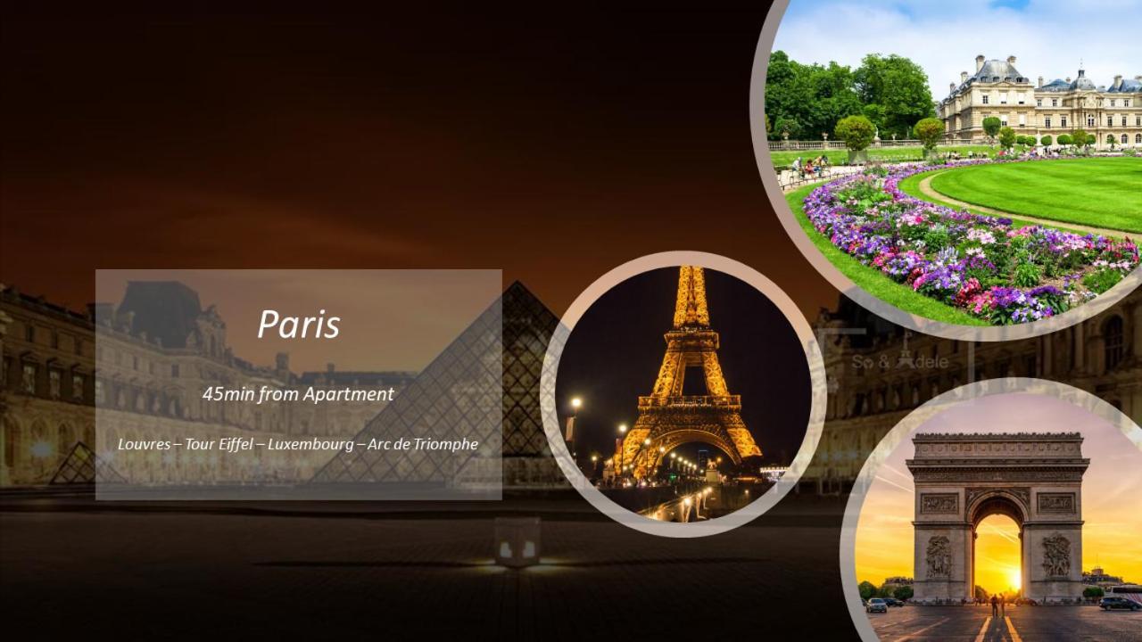 Studio Zen - Shopping Center And Train Station 500M - Disneyland Paris 5Min Montevrain Luaran gambar